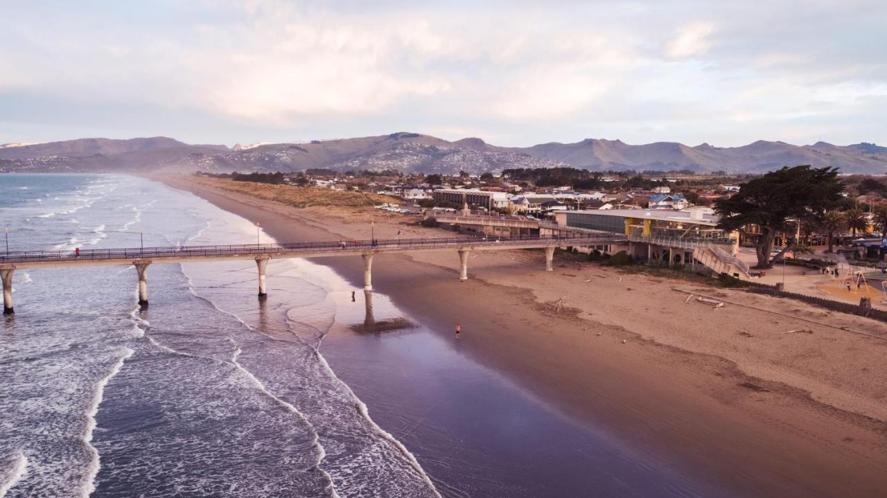 Beachfront Haven Christchurch Dış mekan fotoğraf